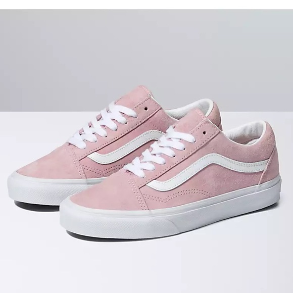 Vans Shoes - Women's Old Skool Vans in Pink Suede